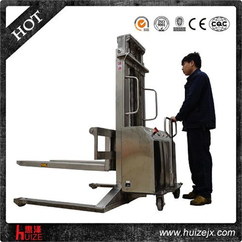 半電動(dòng)堆高車(不銹鋼寬腿) 半電動(dòng)堆高車(不銹鋼寬腿)