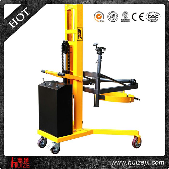半電動(dòng)油桶車(chē)（直角腿，夾鐵桶翻轉(zhuǎn)）2
