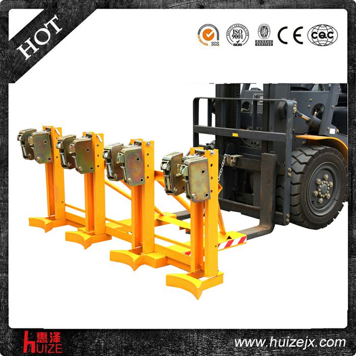 四桶夾具（一次夾4只桶,雙夾爪，夾塑鐵桶）