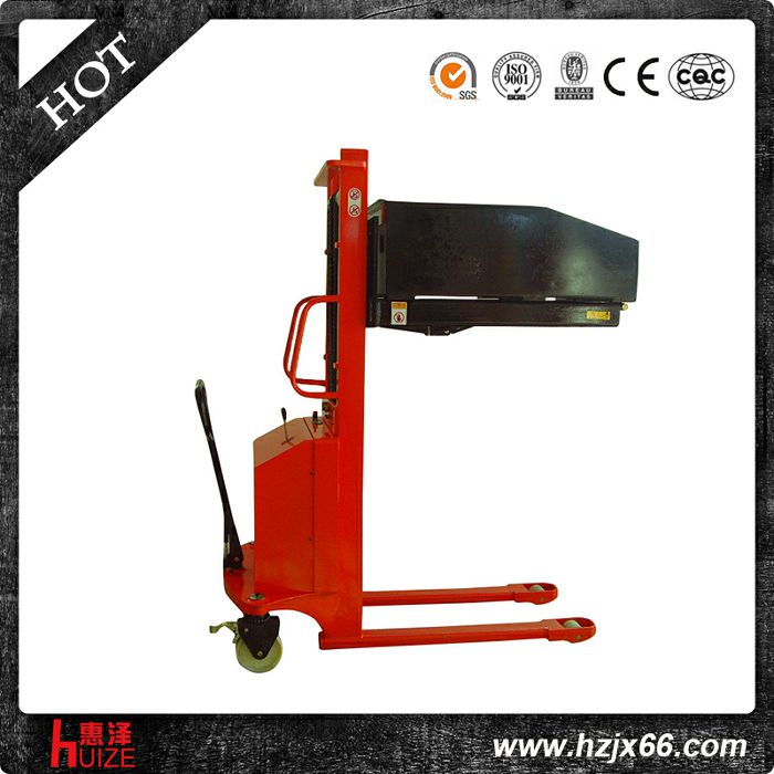 可傾斜倒料半電動(dòng)堆高車(chē) 可傾斜倒料半電動(dòng)堆高車(chē)