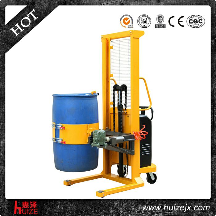 HZYL500A半電動(dòng)多功能油桶車（單門架，夾塑桶）